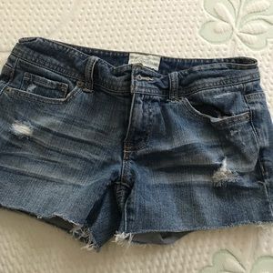 Jean shorts